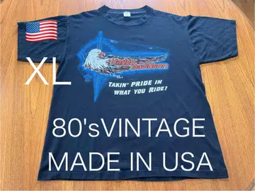 귀중품! USA제! 80년대 Harley Davidson 티셔츠 XL