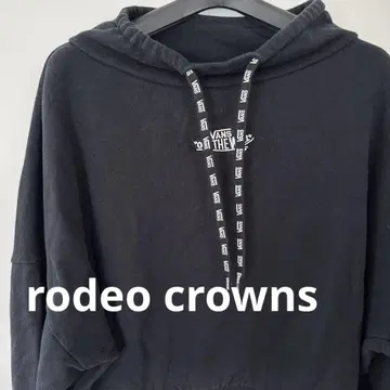 RODEO CROWNS WIDE BOWL 후드티 블랙