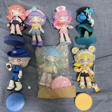 popmart azure 피규어 정리 7개