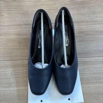 수험용 네이비 펌프스 (박스 포함) 해피 클로버 23.5cm