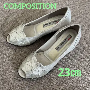 COMPOSITION 곤포지션 나인 오픈토 펌프스 GD 23cm