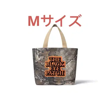 블랙 아이패치 토트백