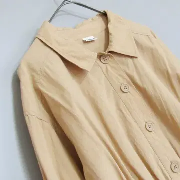 Omekashi 오메카시 코튼 셔링 셔츠