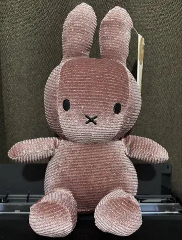 미피 봉제 인형 코듀로이 핑크