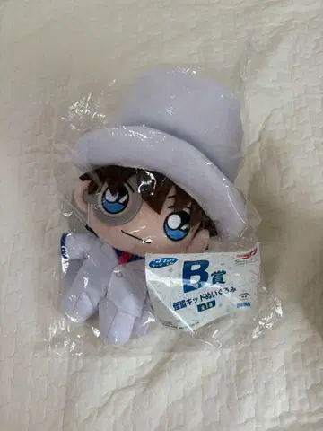 명탐정 코난 세가 럭키 쿠지 B상 괴도 키드 봉제 인형