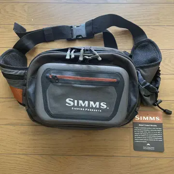 SIMMS 낚시용 가방 그레이/오렌지