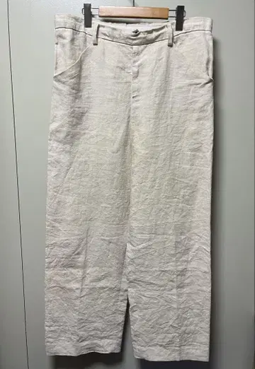 SUNSEA (산시) 21S50 이탈리아 대마 소재 와이드 팬츠