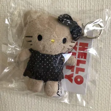 로리즈팜 Me% 토이 키링 산리오 도트 블랙