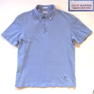 GUY ROVER 스키퍼 피케 셔츠 블루 바니스 뉴욕 L
