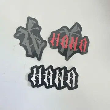 HANA 로고 스티커