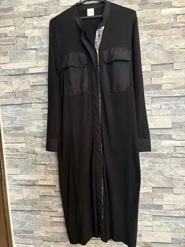 폴스미스 블랙 롱 셔츠 원피스