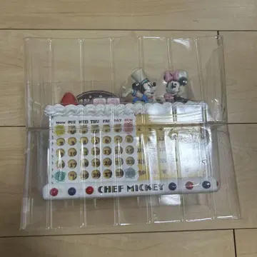 셰프 미키 달력 겸 저금통 디즈니