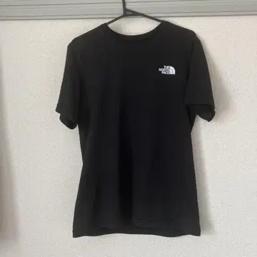 새상품급 노스페이스 블랙 티셔츠 M