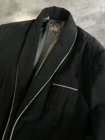 초레어 70s BILL BLASS 빌브라스 블랙 코듀로이 코트