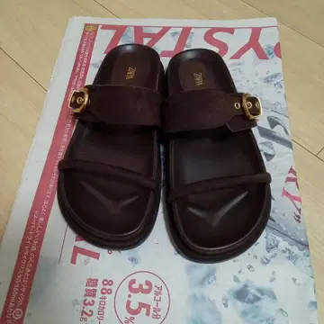 자라 샌들 35