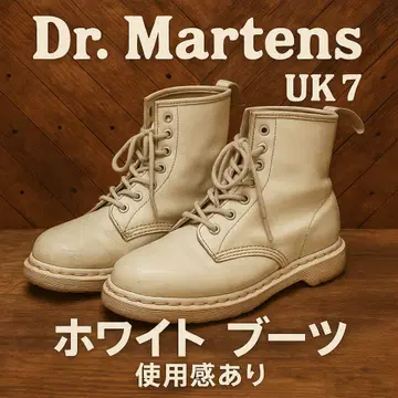 Dr. Martens 닥터마틴 화이트 부츠 UK7 EU41