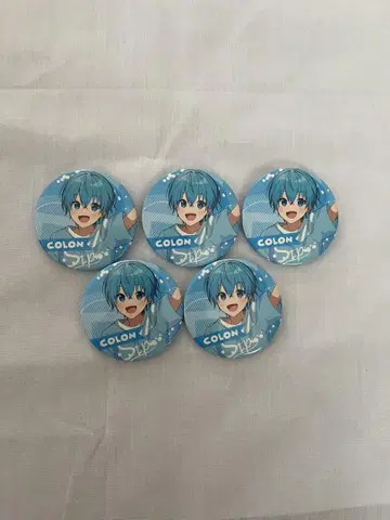 코론 캔뱃지 5개 세트