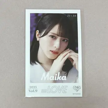 이코러브 미니 포토 카드 vol.9 사사키 마이카