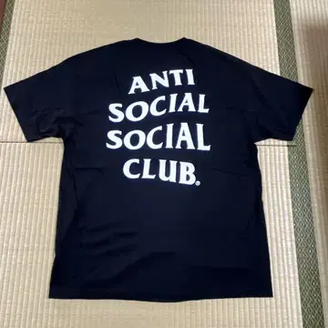 ANTI SOCIAL SOCIAL CLUB 티셔츠 블랙