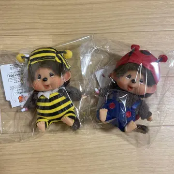 몬치치 얼굴이 큰 SS 키체인 무당벌레 꿀벌
