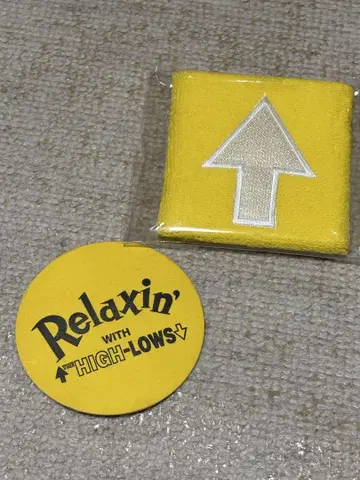 Relaxin' HIGH-LOWS 리스트 밴드 코스터 하이 로우즈