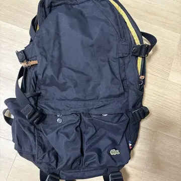 라코스테 라이브 블랙 백팩