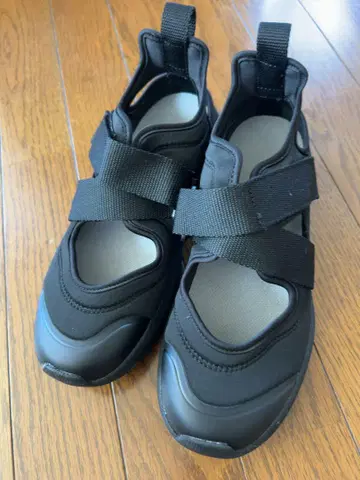 무인양품 스니커즈 샌들 블랙 사이즈: M (24.5~25.0cm)