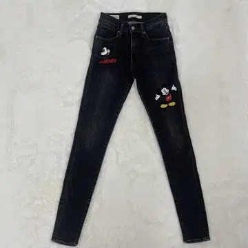 레어 상품 LEVI'S x DISNEY 721 하이 라이즈 스키니