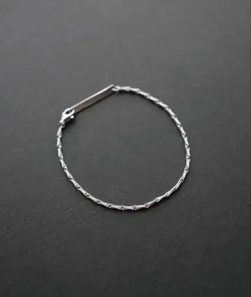 TEN. SILVER925 발리 콘 체인 팔찌