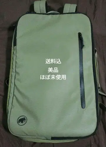 MAMMUT 올리브 그린 백팩