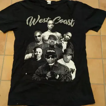 West Coast 힙합 티셔츠