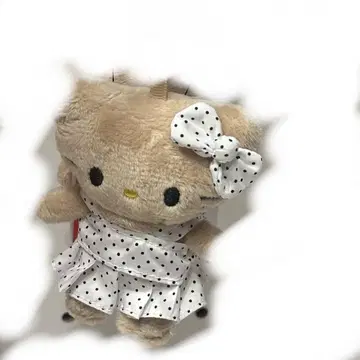 로리즈팜 Me% 산리오 일광화상 키티 도트 화이트