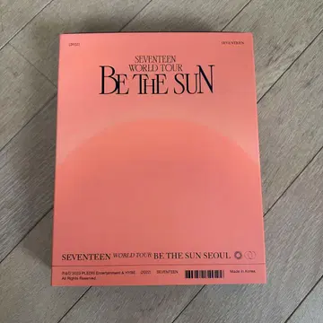 SEVENTEEN BE THE SUN DVD 서울 서울 콘서트