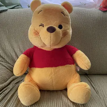 FUKUFUKU 윙크 초초 BIG 봉제 인형 곰돌이 푸