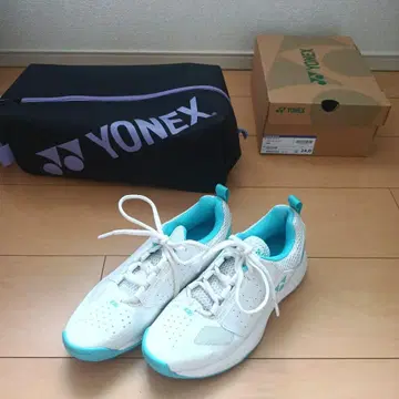 YONEX 테니스화 106 24.0cm 화이트/색스 신발 가방