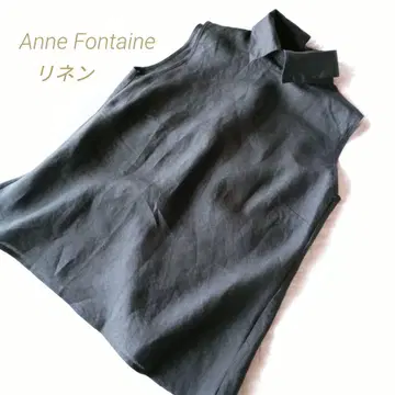 Anne Fontaine 린넨 슬리브리스 / TOMORROWLAND