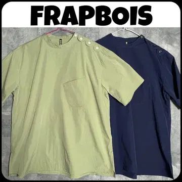 FRAPBOIS (플라보아)의 숄더 사이드 버튼이 달린 반팔 티셔츠 모음