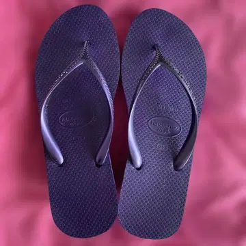 통굽 비치 샌들 havaianashigh 퍼플 USA4 하와이아나스