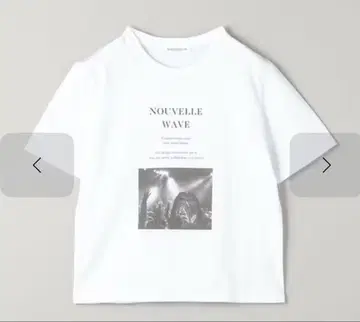 BEAUTY&YOUTHUNITEDARROWS 코튼 로고 프린트 티셔츠