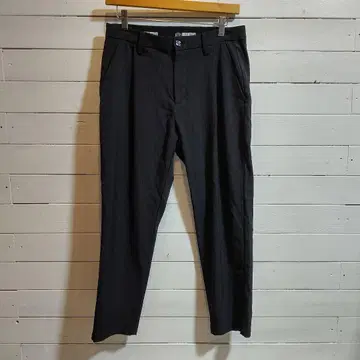 푸마 골프 릴랙스 테이퍼드 팬츠 블랙 슬랙스 sizeS