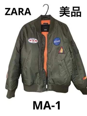 ZARA 자라 M-1 플라이트 자켓 NASA US 사이즈 XL 카키