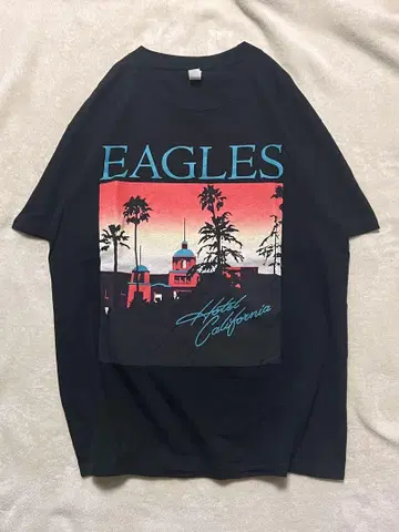 [EAGLES] 이글스 호텔 캘리포니아 L 사이즈 티셔츠
