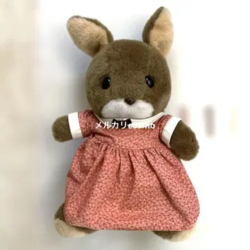 산 애로우 토끼 봉제 인형 앤티크 쇼와 레트로