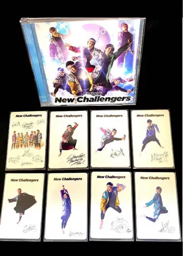 피셔스 트레이딩 카드 New Challengers CD 포함