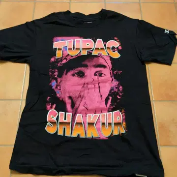 TUPAC SHAKUR 티셔츠 S 사이즈 XLARGE