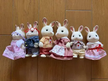 실바니안 패밀리 토끼 인형 6개 세트