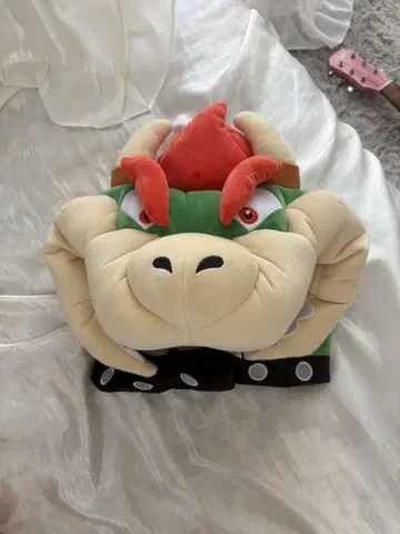 바우저 봉제 인형 모자