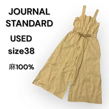 저널 스탠다드 베이지 살로펫 올인원 린넨 100% M