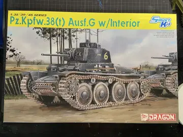 Pz.Kpfw.38(t) Ausf.G 내부 포함 1:35