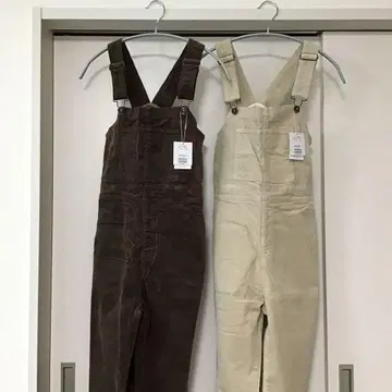 코듀로이 살로펫 브라운 베이지
